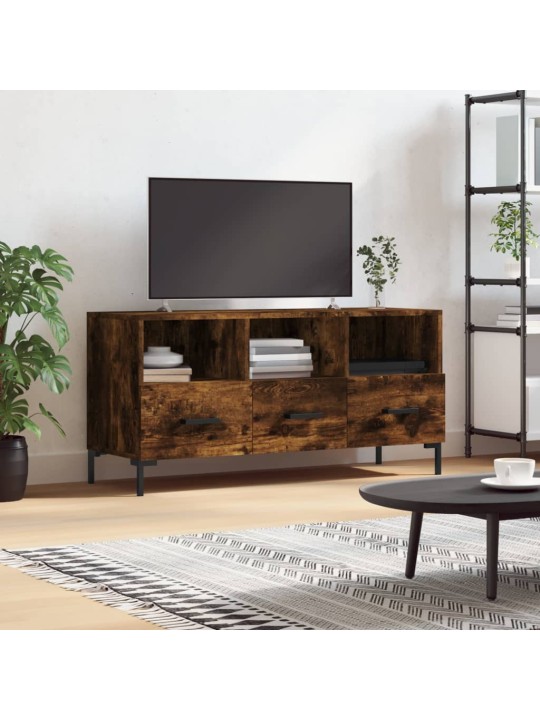 TV skříňka kouřový dub 102 x 36 x 50 cm kompozitní dřevo