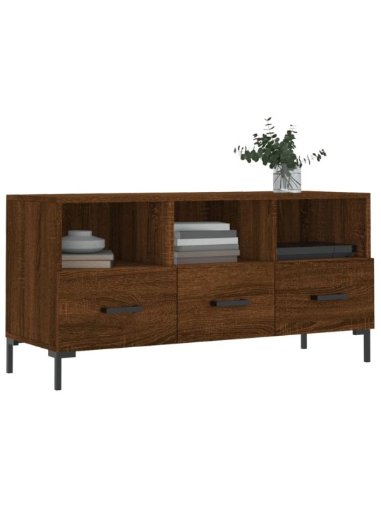 TV skříňka hnědý dub 102 x 36 x 50 cm kompozitní dřevo
