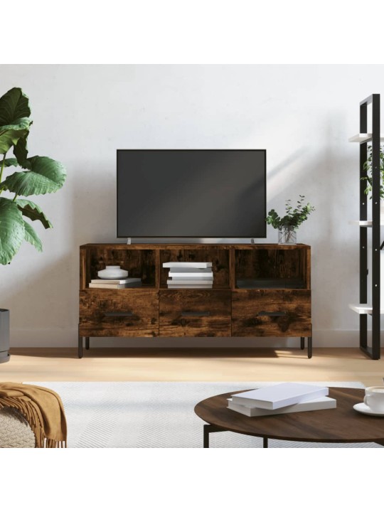 TV skříňka kouřový dub 102 x 36 x 50 cm kompozitní dřevo