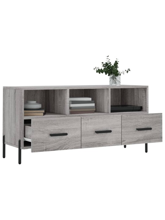 TV skříňka šedá sonoma 102 x 36 x 50 cm kompozitní dřevo