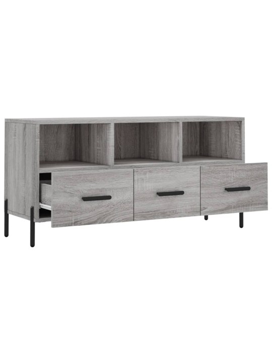 TV skříňka šedá sonoma 102 x 36 x 50 cm kompozitní dřevo