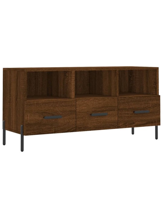 TV skříňka hnědý dub 102 x 36 x 50 cm kompozitní dřevo