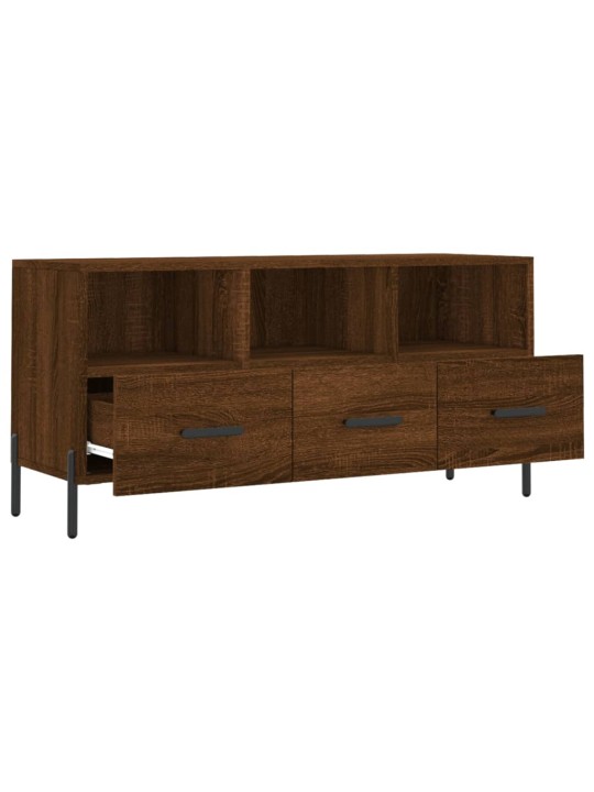 TV skříňka hnědý dub 102 x 36 x 50 cm kompozitní dřevo