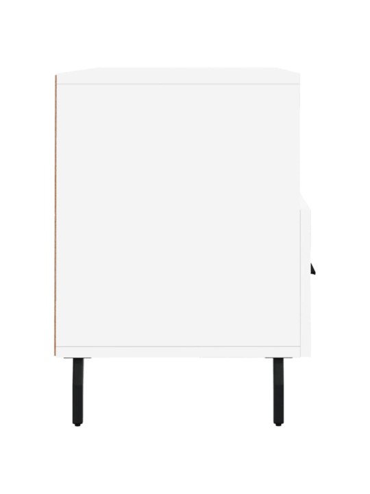 TV skříňka bílá 102 x 36 x 50 cm kompozitní dřevo