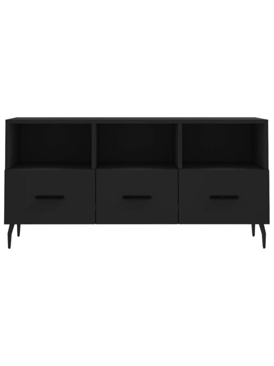 TV skříňka černá 102 x 36 x 50 cm kompozitní dřevo