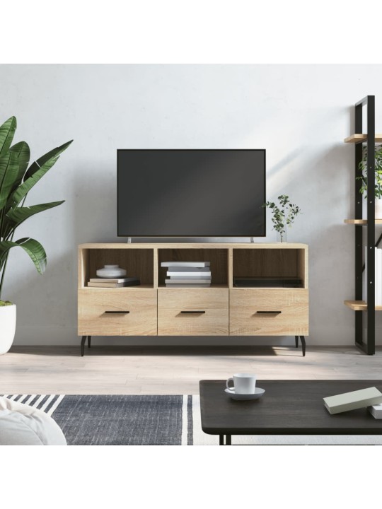 TV skříňka dub sonoma 102 x 36 x 50 cm kompozitní dřevo