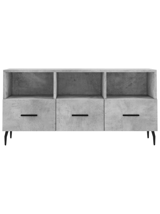 TV skříňka betonově šedá 102 x 36 x 50 cm kompozitní dřevo