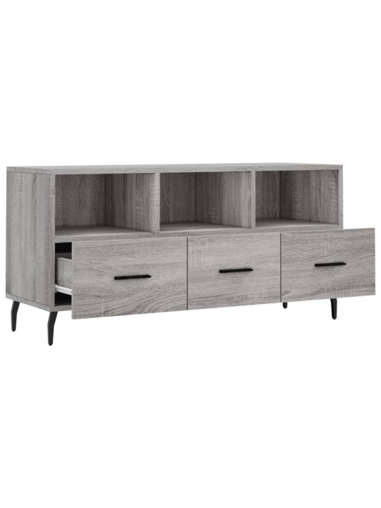 TV skříňka šedá sonoma 102 x 36 x 50 cm kompozitní dřevo