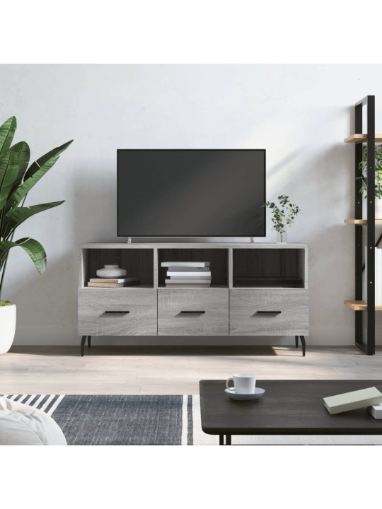 TV skříňka šedá sonoma 102 x 36 x 50 cm kompozitní dřevo
