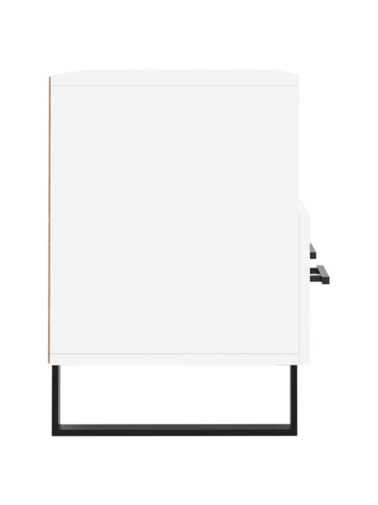 TV skříňka bílá 102 x 36 x 50 cm kompozitní dřevo