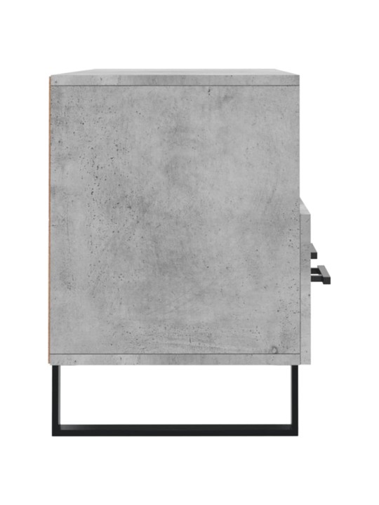 TV skříňka betonově šedá 102 x 36 x 50 cm kompozitní dřevo
