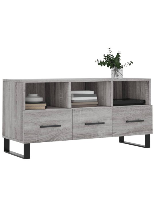 TV skříňka šedá sonoma 102 x 36 x 50 cm kompozitní dřevo
