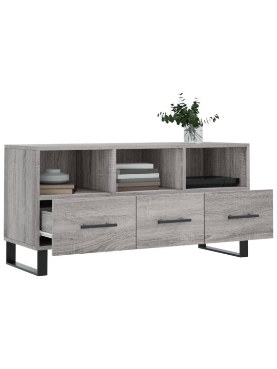 TV skříňka šedá sonoma 102 x 36 x 50 cm kompozitní dřevo
