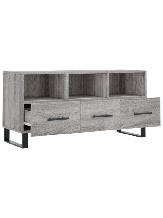 TV skříňka šedá sonoma 102 x 36 x 50 cm kompozitní dřevo