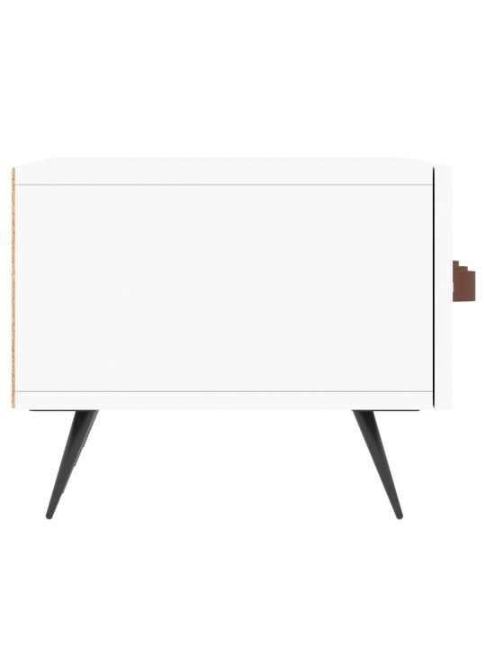 TV skříňka bílá 150 x 36 x 30 cm kompozitní dřevo