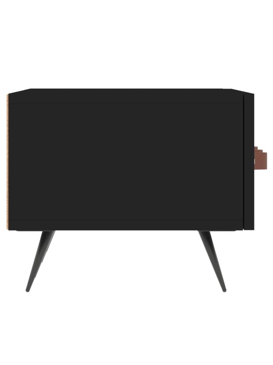 TV skříňka černá 150 x 36 x 30 cm kompozitní dřevo