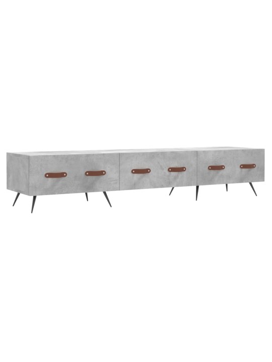 TV skříňka betonově šedá 150 x 36 x 30 cm kompozitní dřevo
