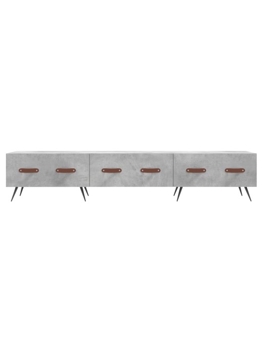 TV skříňka betonově šedá 150 x 36 x 30 cm kompozitní dřevo