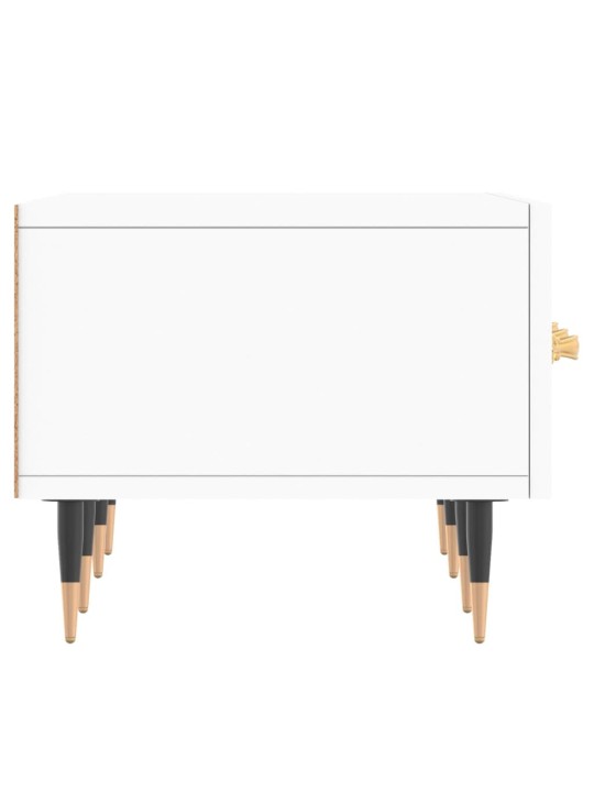TV skříňka bílá 150 x 36 x 30 cm kompozitní dřevo