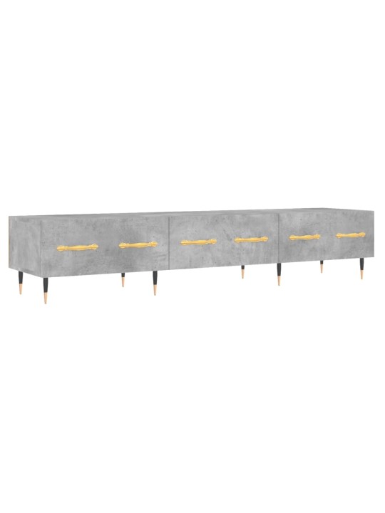 TV skříňka betonově šedá 150 x 36 x 30 cm kompozitní dřevo