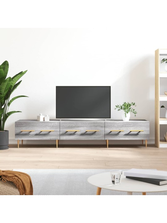 TV skříňka šedá sonoma 150 x 36 x 30 cm kompozitní dřevo