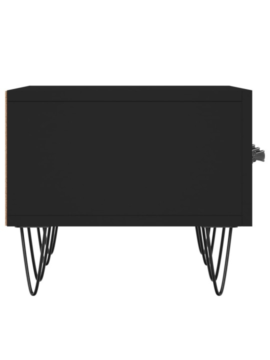 TV skříňka černá 150 x 36 x 30 cm kompozitní dřevo