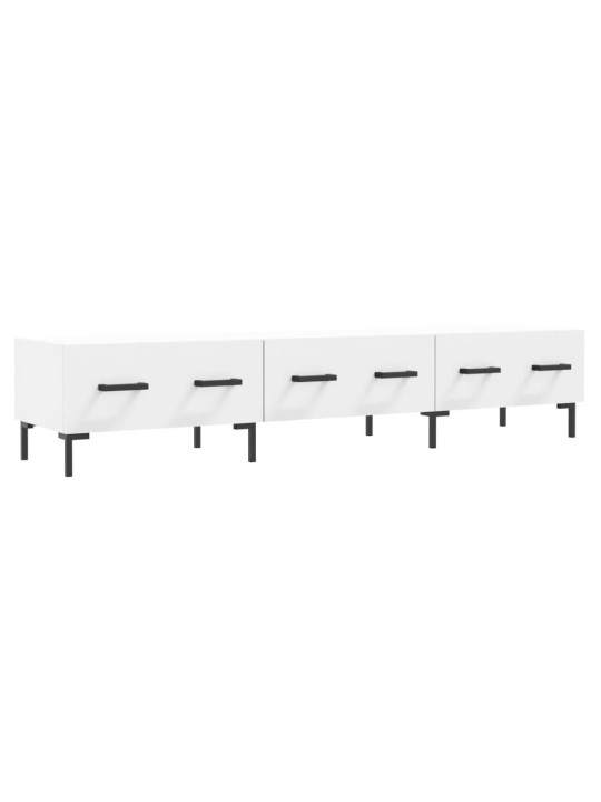 TV skříňka bílá 150 x 36 x 30 cm kompozitní dřevo