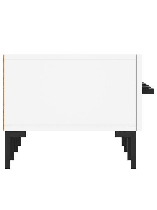 TV skříňka bílá 150 x 36 x 30 cm kompozitní dřevo