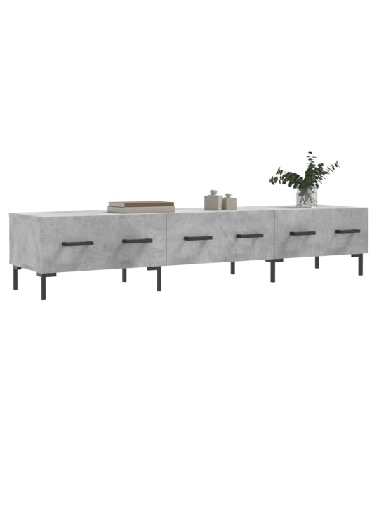 TV skříňka betonově šedá 150 x 36 x 30 cm kompozitní dřevo