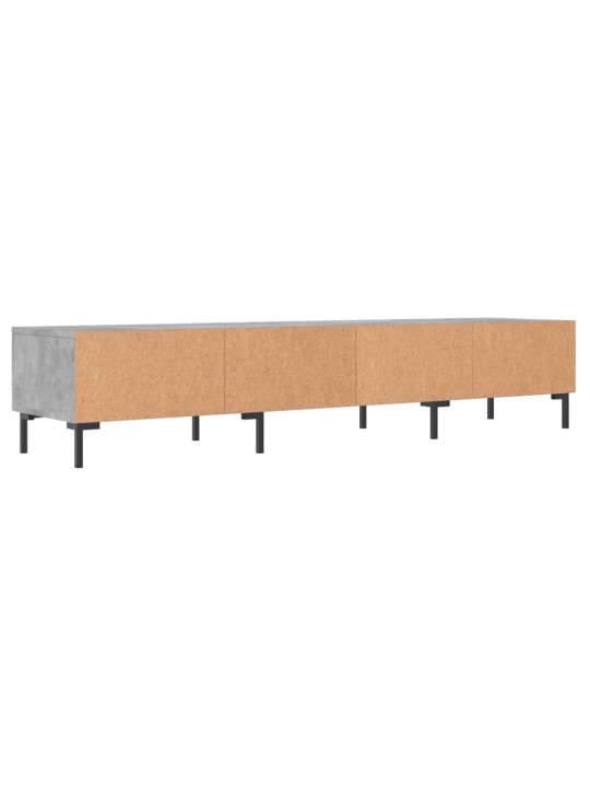 TV skříňka betonově šedá 150 x 36 x 30 cm kompozitní dřevo