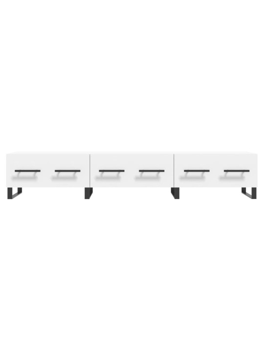 TV skříňka bílá 150 x 36 x 30 cm kompozitní dřevo