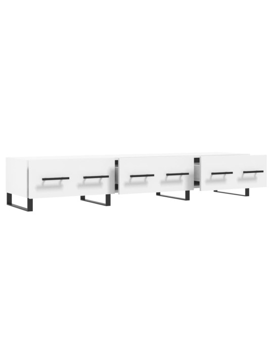 TV skříňka bílá 150 x 36 x 30 cm kompozitní dřevo