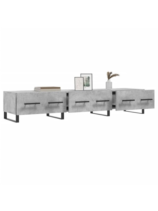 TV skříňka betonově šedá 150 x 36 x 30 cm kompozitní dřevo