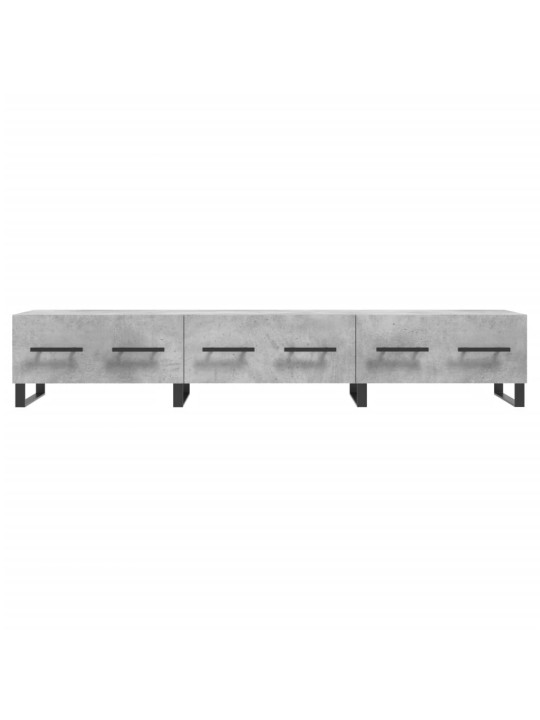 TV skříňka betonově šedá 150 x 36 x 30 cm kompozitní dřevo