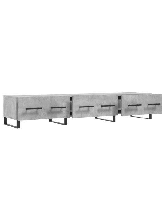 TV skříňka betonově šedá 150 x 36 x 30 cm kompozitní dřevo