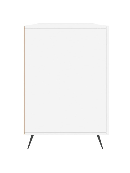 Psací stůl bílý 140 x 50 x 75 cm kompozitní dřevo