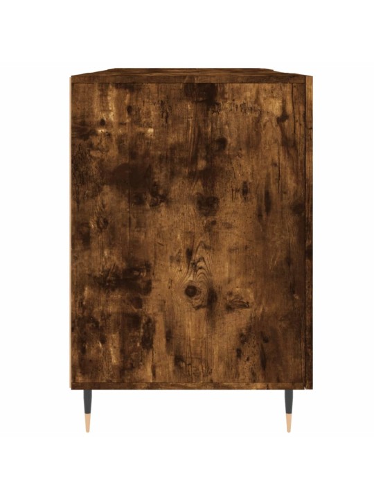 Psací stůl kouřový dub 140 x 50 x 75 cm kompozitní dřevo