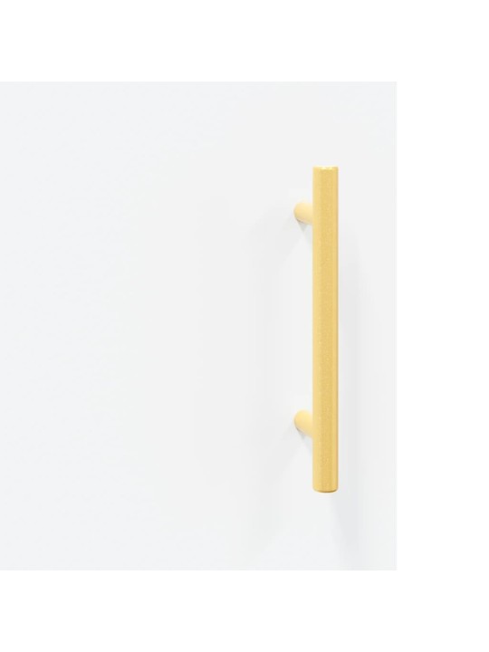 Psací stůl bílý 140 x 50 x 75 cm kompozitní dřevo