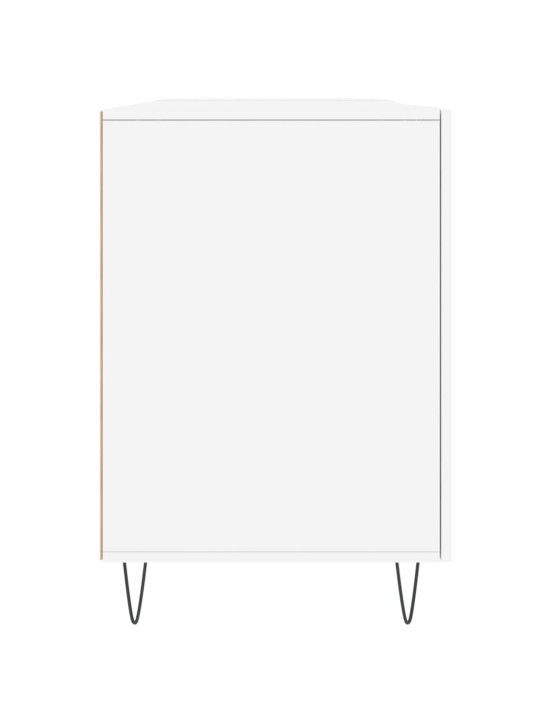 Psací stůl bílý 140 x 50 x 75 cm kompozitní dřevo
