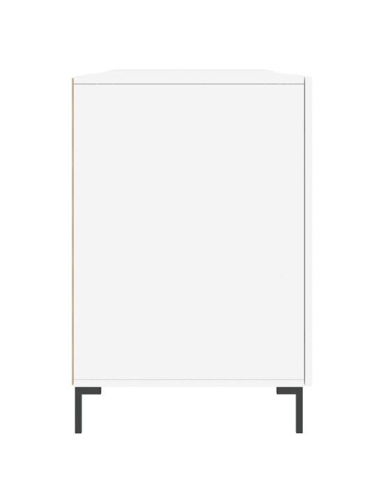 Psací stůl bílý 140 x 50 x 75 cm kompozitní dřevo