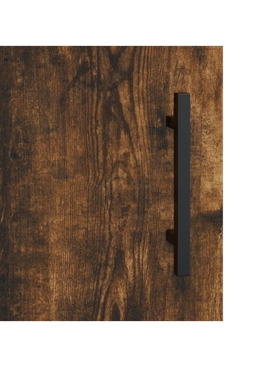 Psací stůl kouřový dub 140 x 50 x 75 cm kompozitní dřevo