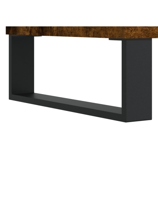 Psací stůl kouřový dub 140 x 50 x 75 cm kompozitní dřevo