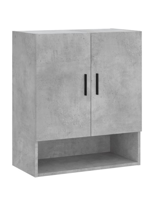 Nástěnná skříňka betonově šedá 60 x 31 x 70 cm kompozitní dřevo