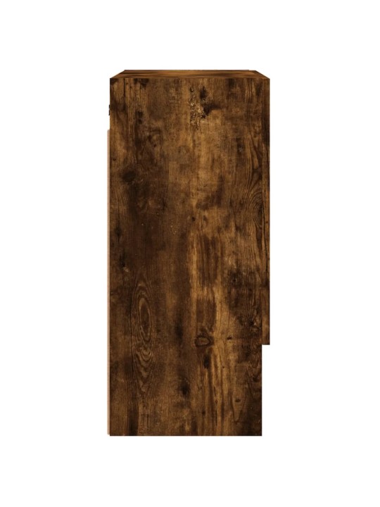 Nástěnná skříňka kouřový dub 60 x 31 x 70 cm kompozitní dřevo