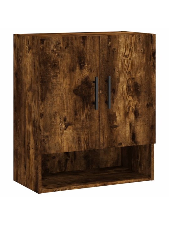 Nástěnná skříňka kouřový dub 60 x 31 x 70 cm kompozitní dřevo