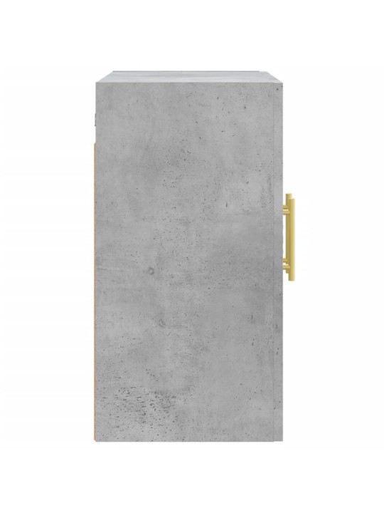 Nástěnná skříňka betonově šedá 60 x 31 x 60 cm kompozitní dřevo