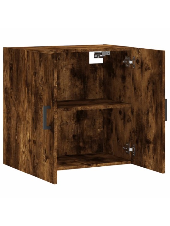 Nástěnná skříňka kouřový dub 60 x 31 x 60 cm kompozitní dřevo