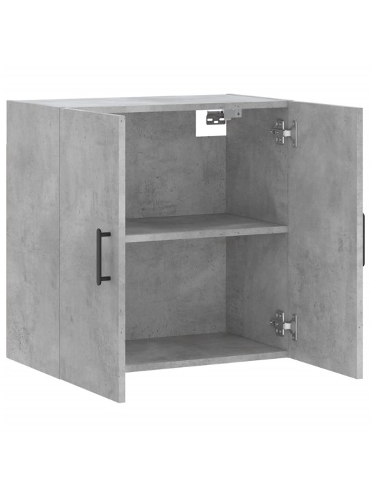 Nástěnná skříňka betonově šedá 60 x 31 x 60 cm kompozitní dřevo