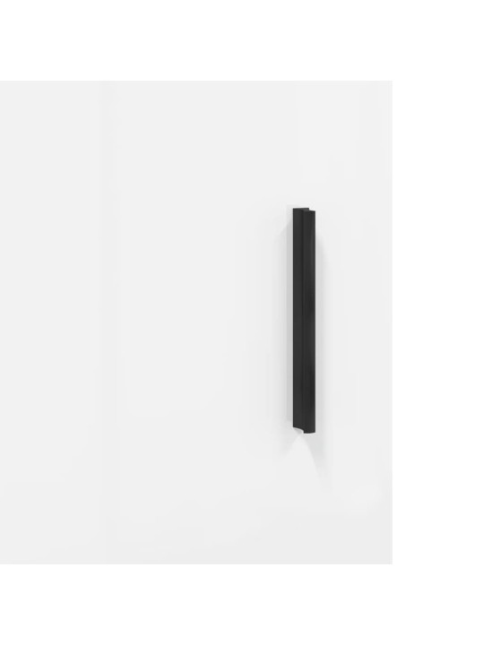 Nástěnná skříňka bílá s vysokým leskem 60x31x60 cm kompozit