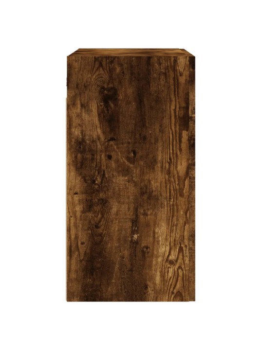Nástěnná skříňka kouřový dub 60 x 31 x 60 cm kompozitní dřevo
